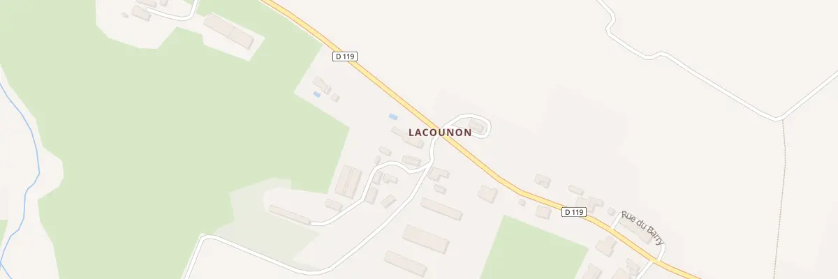 Plan du 495 Rte de Samatan à Monblanc