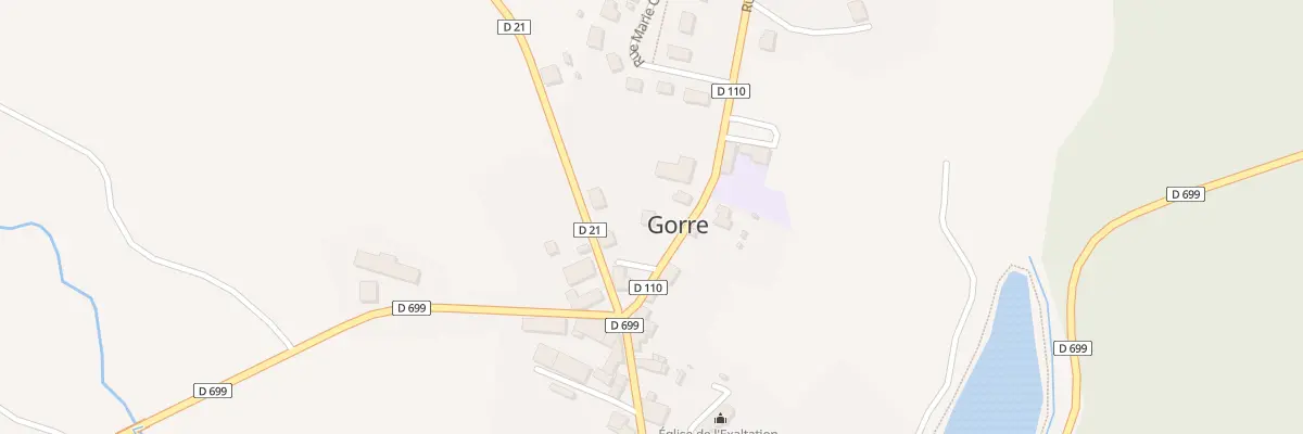 Plan du 5 Rue Jules Ferry à Gorre