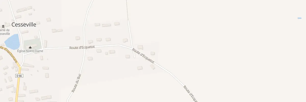 Plan du 16 Rte d’Ecquetot à Cesseville