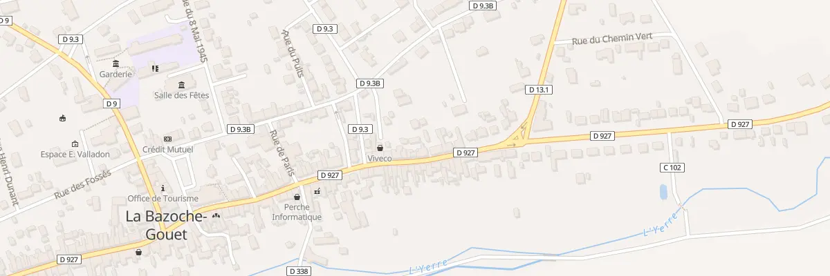 Plan du 55 Rue du Général Leclerc à La Bazoche-Gouet