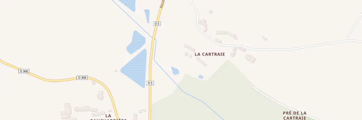 Plan du 2 La Cartraie à Argenvilliers