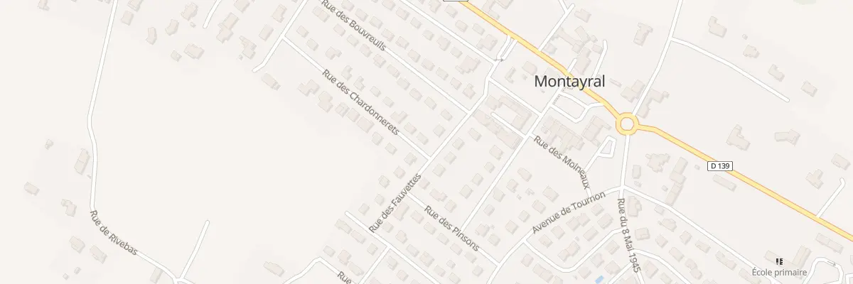 Plan du 1 Rue des Chardonnerets à Montayral