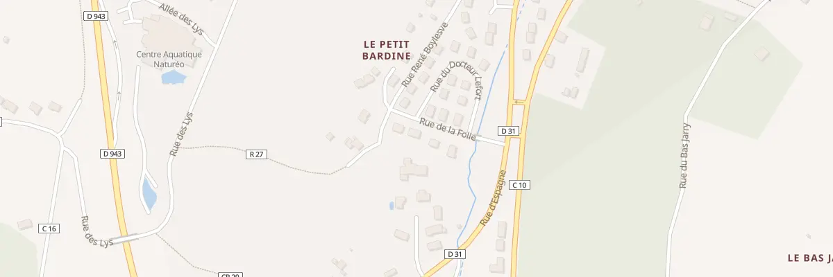Plan du 5 Rue de la Folie à Loches