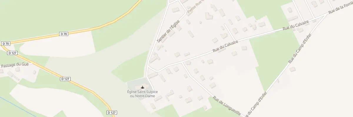 Plan du 4B Rue du Calvaire à Thil-Manneville
