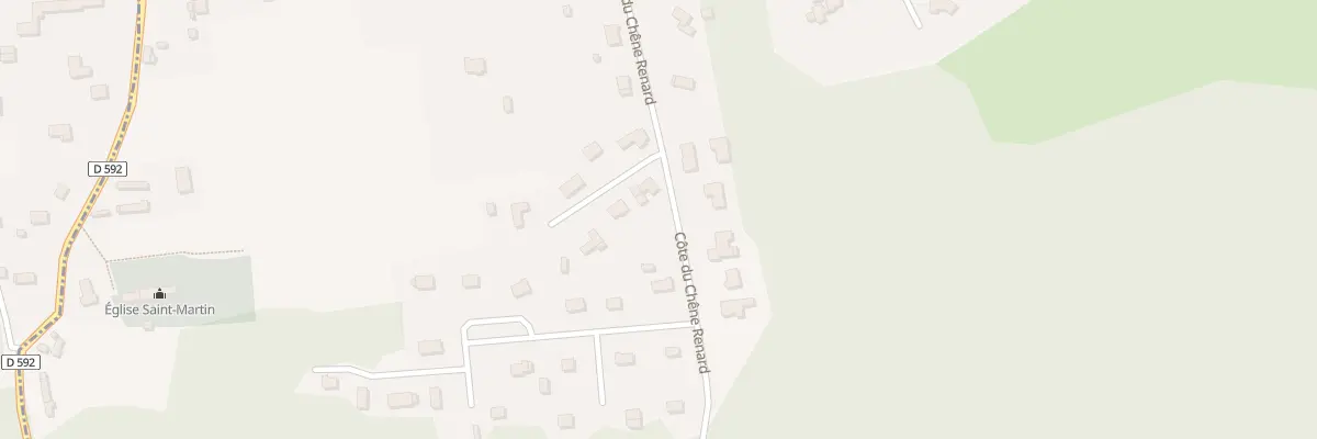 Plan du 1 Rue du Clos Saint Martin à La Saussaye