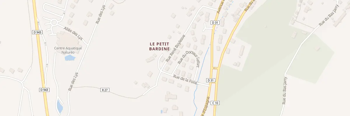 Plan du 12 Rue du Doc Lefort à Loches