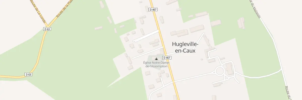 Plan du 18 Imp du Presbytere à Hugleville-en-Caux