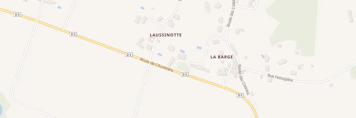 Plan du 76 Laussinotte à Cubjac-Auvézère-Val d’Ans