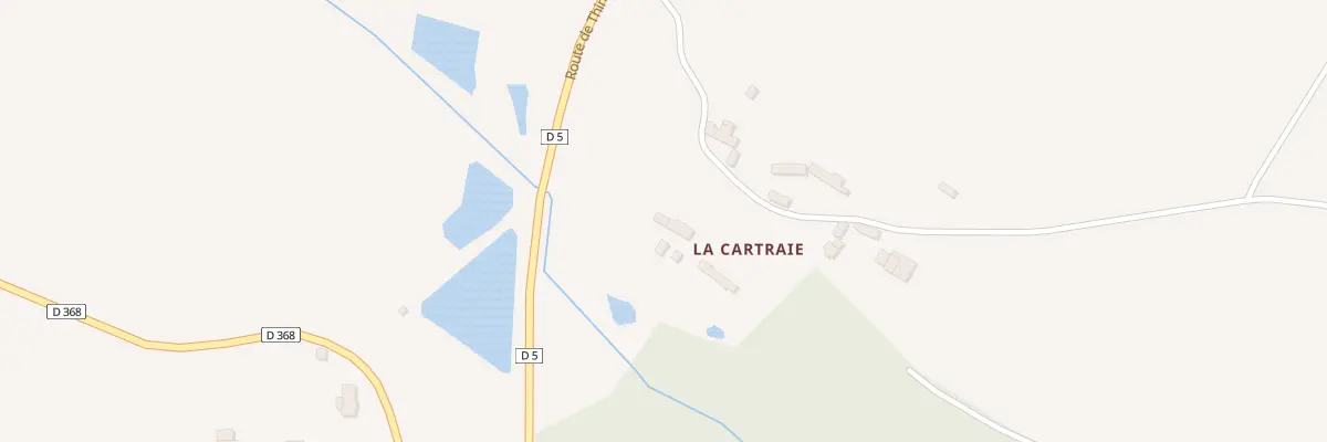 Plan du 3 La Cartraie à Argenvilliers