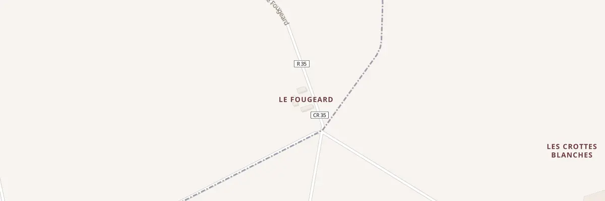 Plan du 407 Le Fougeard à Saint-Senoch