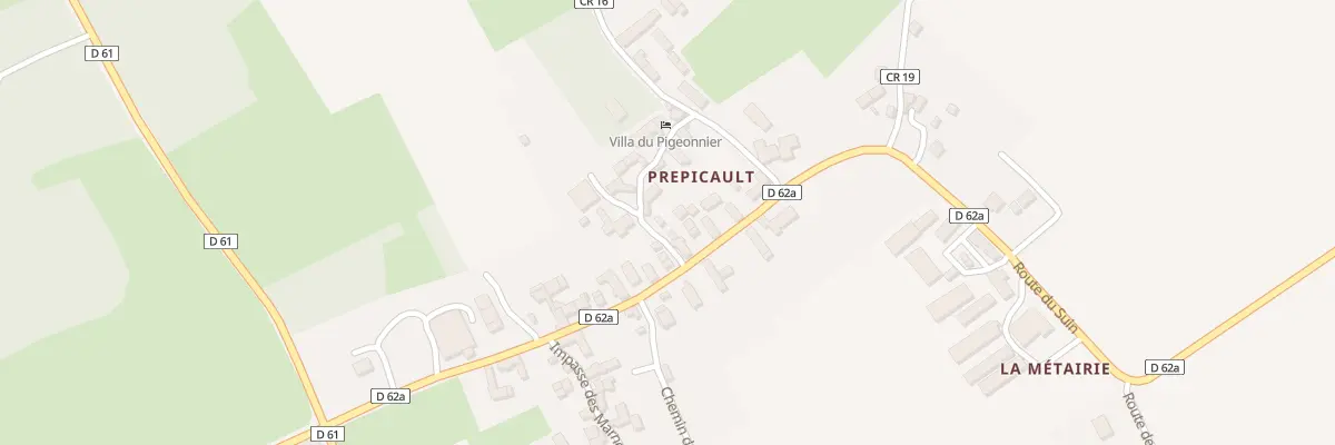 Plan du 15 Rte du Suin à Preuilly-la-Ville