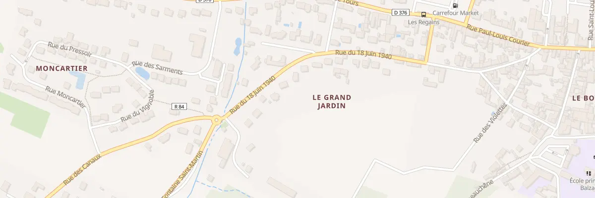 Plan du 30 Rue du 18 Juin à Bléré