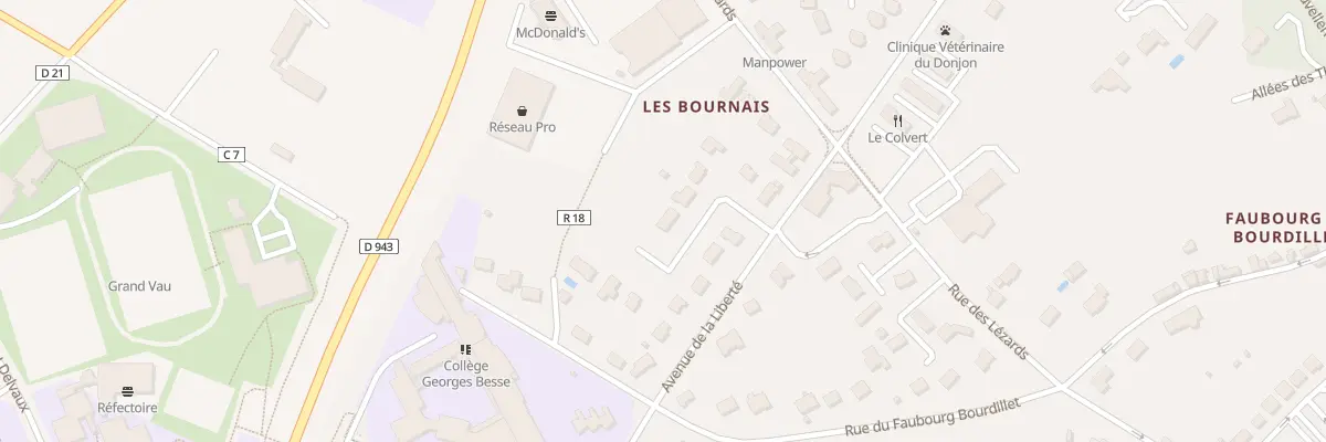 Plan du 9 Rue des Loges à Loches