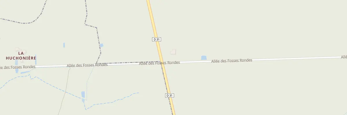 Plan du 9001 Les Fosses Rondes à Dierre