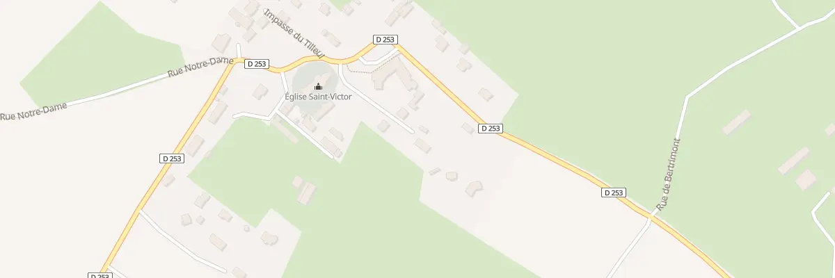 Plan du 1248 Rte de Gueutteville à Ancretiéville-Saint-Victor