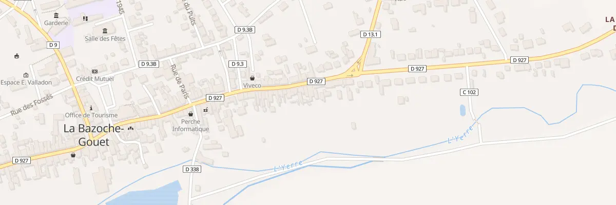 Plan du 84 Rue du Général Leclerc à La Bazoche-Gouet