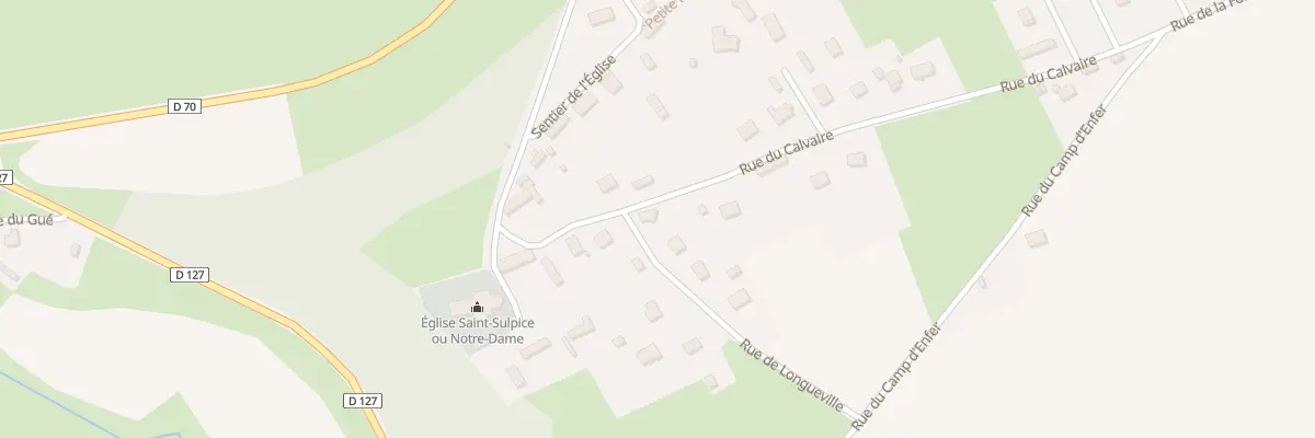 Plan du 2 Rue de Longueville à Thil-Manneville