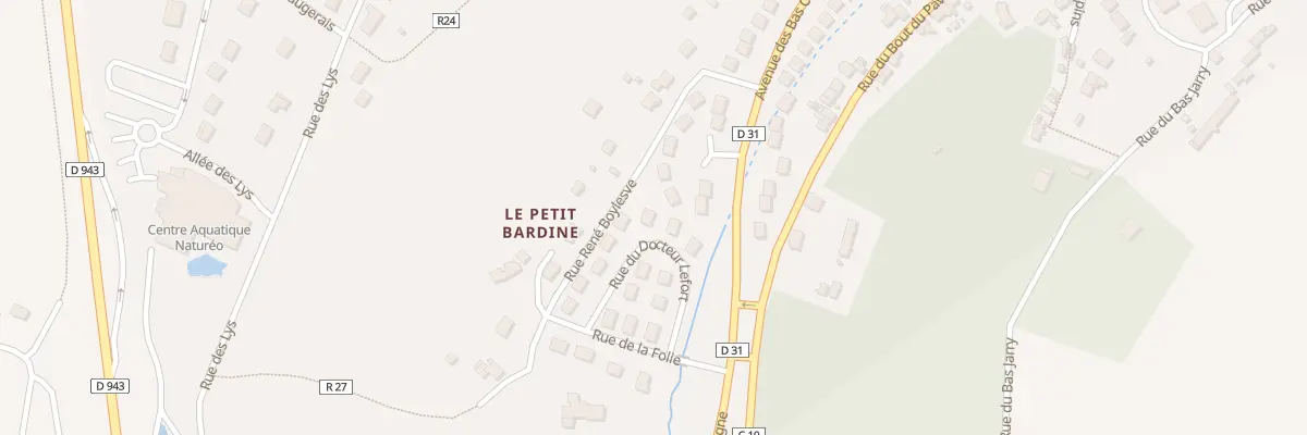Plan du 6 Rue du Doc Lefort à Loches
