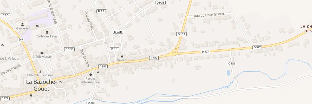Plan du 65 Rue du Général Leclerc à La Bazoche-Gouet
