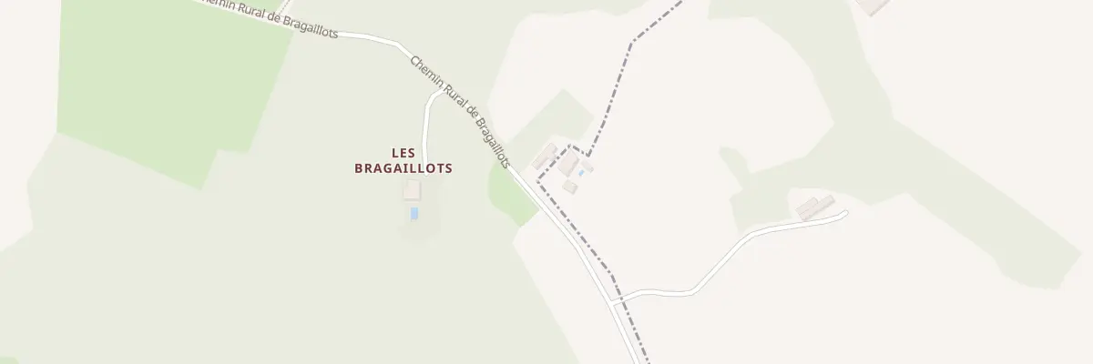 Plan du 5001 Les Bragaillots à Martres-Tolosane