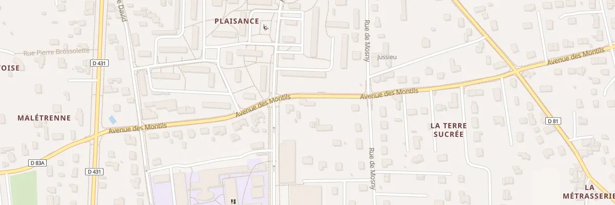 Plan du 26 Av des Montils à Amboise