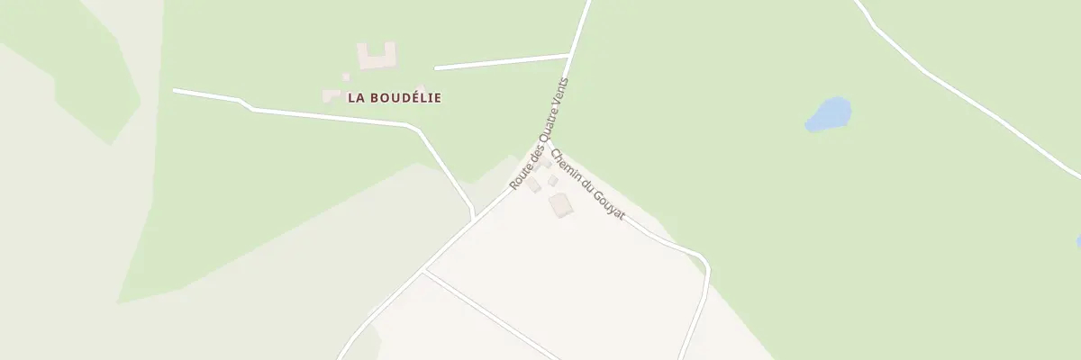 Plan du 1136 Che des Quatre Vents à Saint-Germain-des-Prés