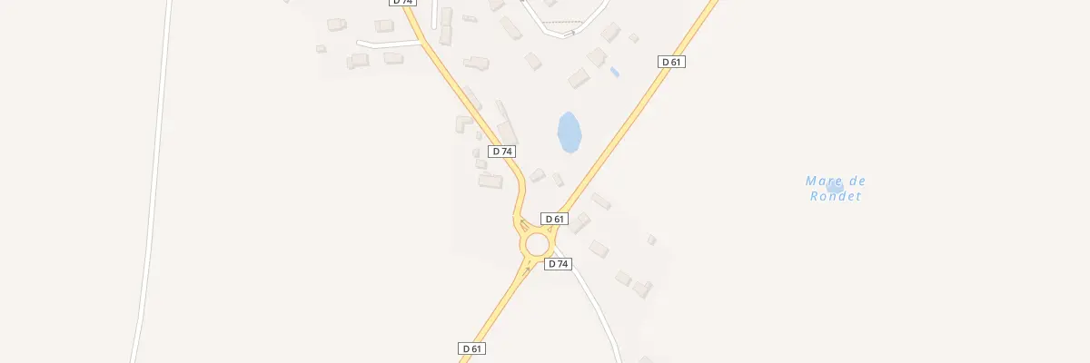 Plan du 33 Rue Sainte-christine à Ferrières-Haut-Clocher