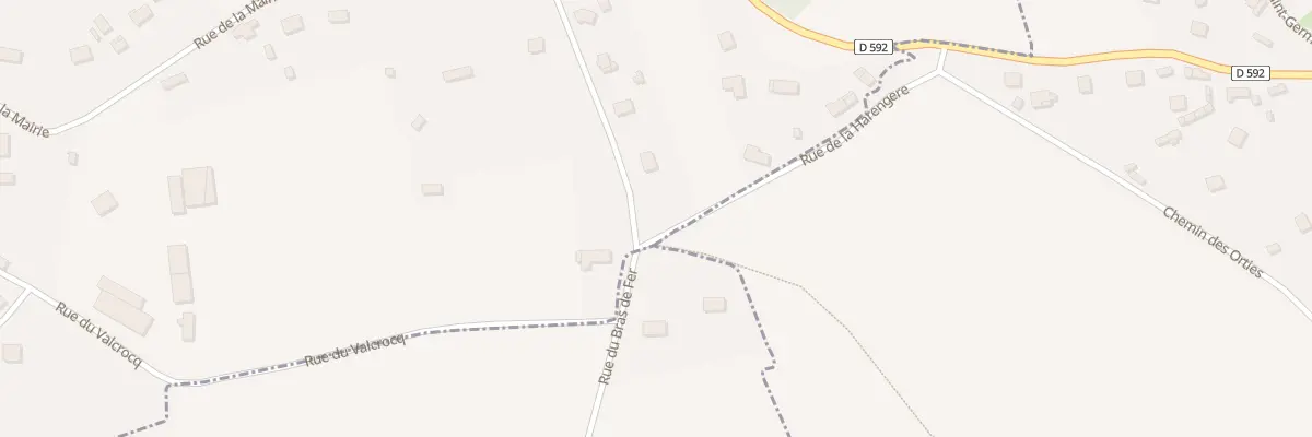 Plan du 9 Rue du Quesnot au Bec-Thomas