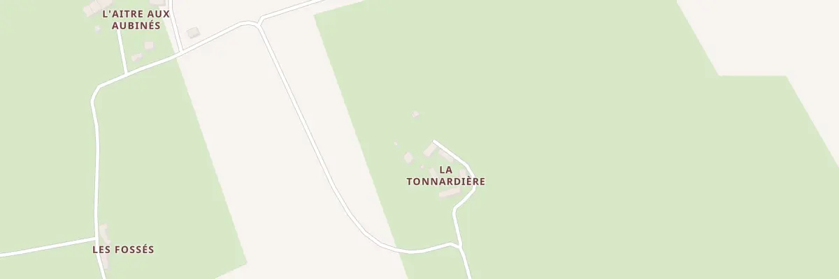 Plan du 1 La Tonnardiere à Fontaine-Simon
