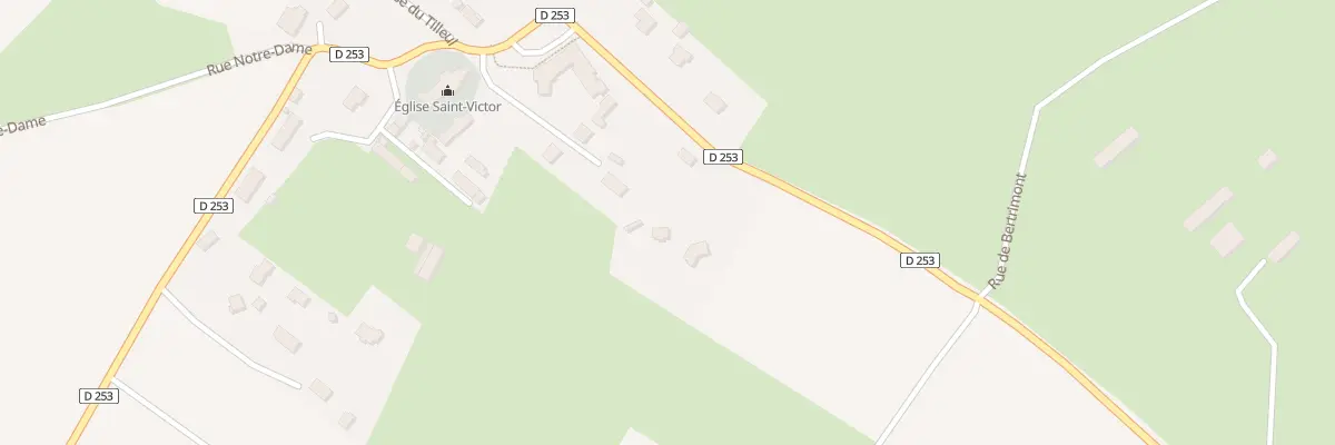 Plan du 1444 Rte de Gueutteville à Ancretiéville-Saint-Victor