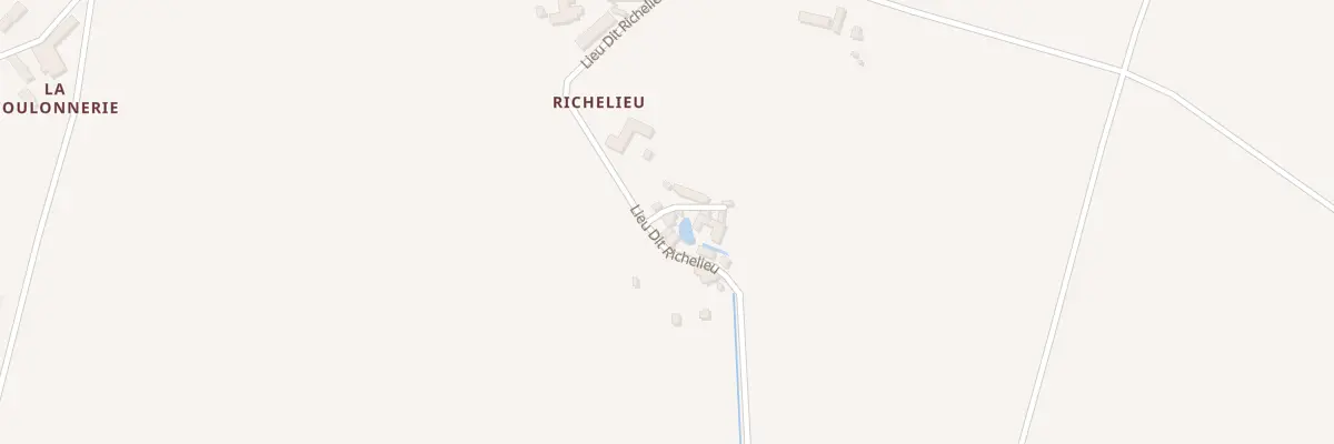 Plan du 11 Richelieu à Bossay-sur-Claise