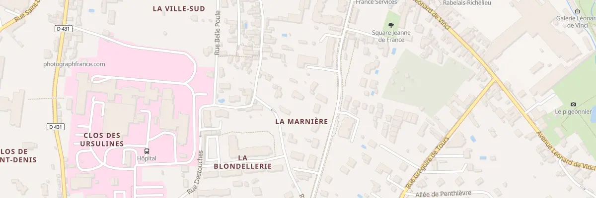 Plan du 9B Rue de Mosny à Amboise