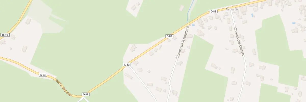 Plan du 15 Rte de Salies à Cassagne