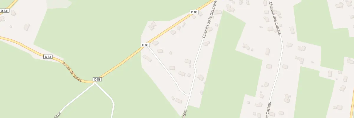 Plan du 3 Imp des Bernes à Cassagne