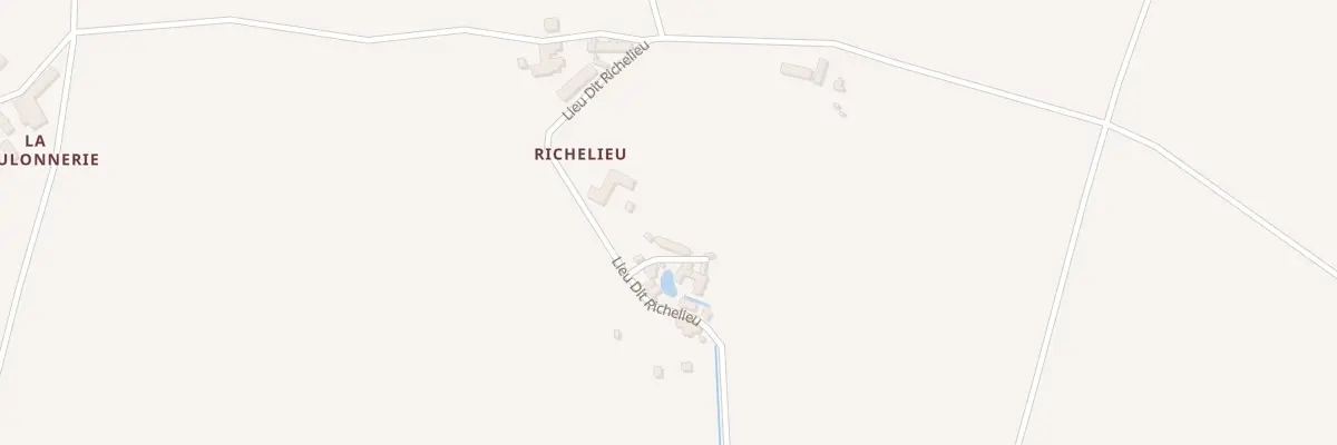 Plan du 5 Richelieu à Bossay-sur-Claise