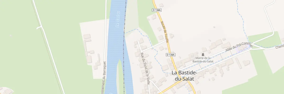 Plan du 27B Pre Commun à La Bastide-du-Salat