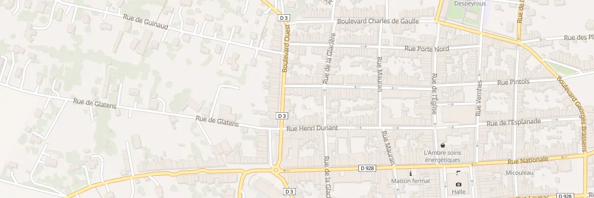 Plan du 59 Rue Camille Carrié à Beaumont-de-Lomagne