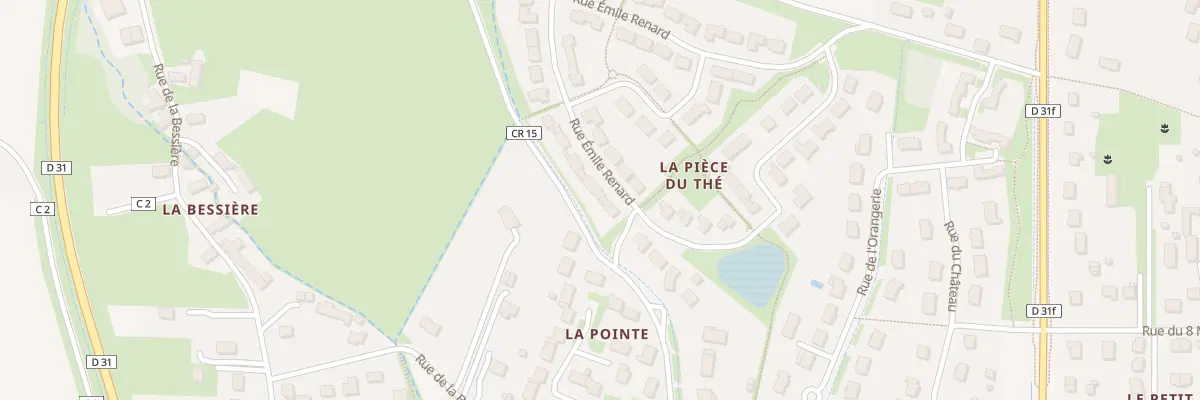 Plan du 3 Rue Emile Renard à La Croix-en-Touraine