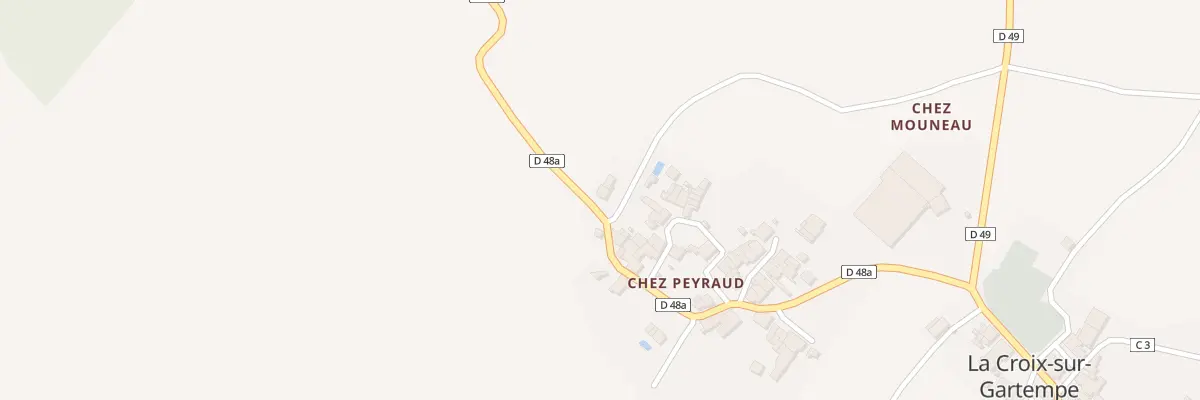 Plan du 44 Chez Peyraud à La Croix-sur-Gartempe
