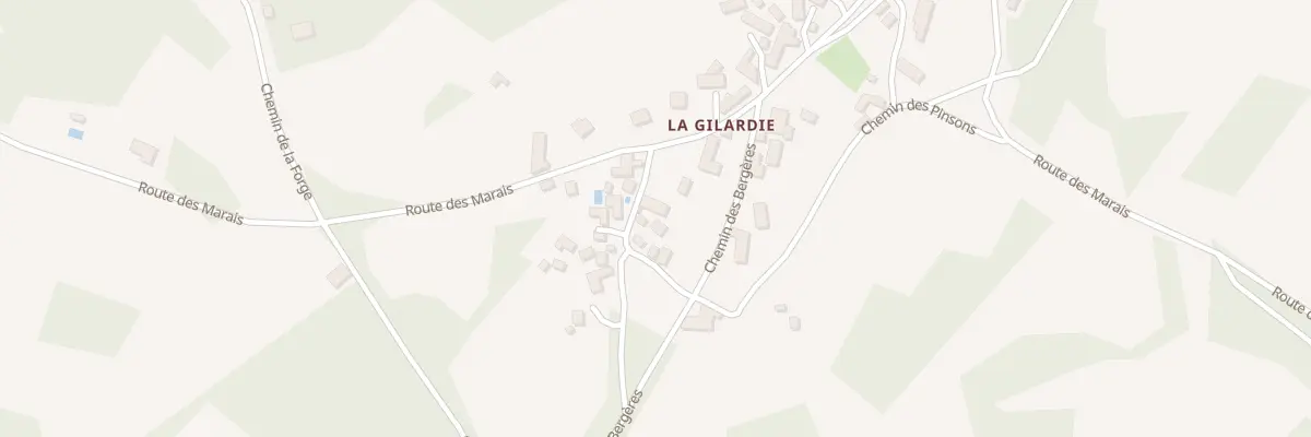 Plan du 71 Che des Glycines à Brouchaud