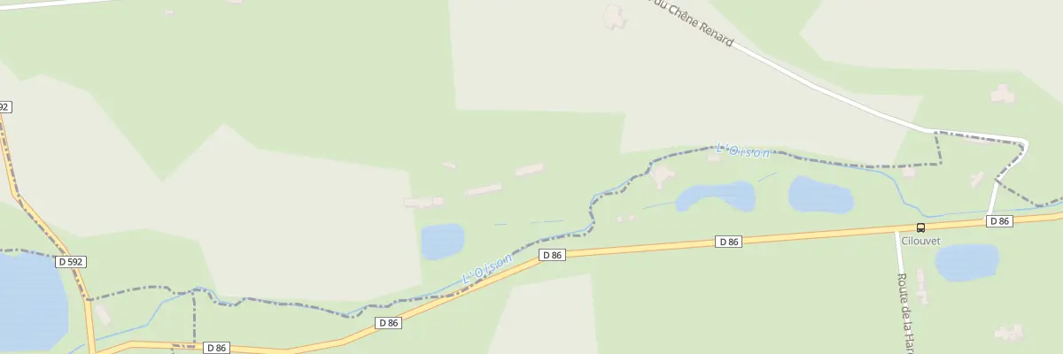 Plan du 2814 Rte de la Vallee de l’Oison à La Saussaye