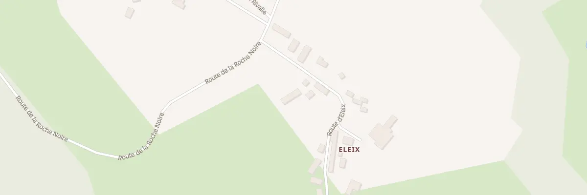 Plan de Rte d’Eleix à Saint-Paul-la-Roche