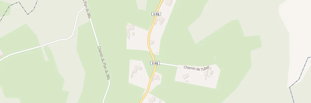 Plan du 24 Chem de Bourjaquet à Touille