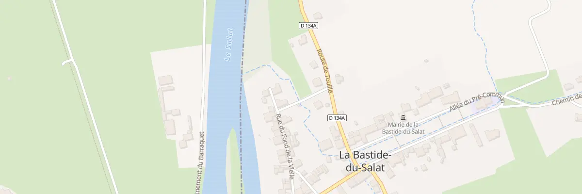 Plan du 26 Pre Commun à La Bastide-du-Salat