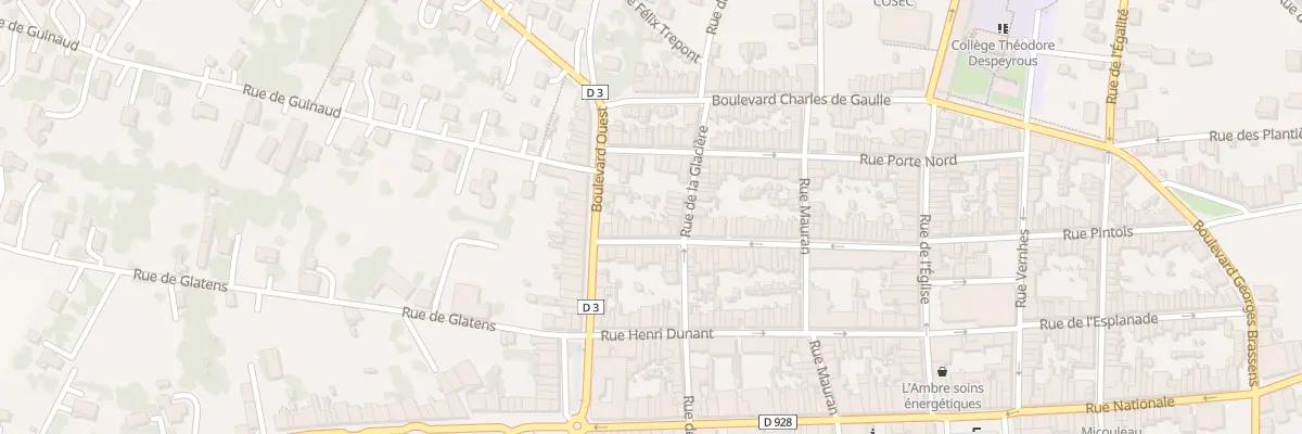 Plan du 64 Rue Camille Carrié à Beaumont-de-Lomagne