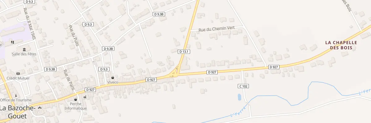 Plan du 2 Rue des Autels à La Bazoche-Gouet