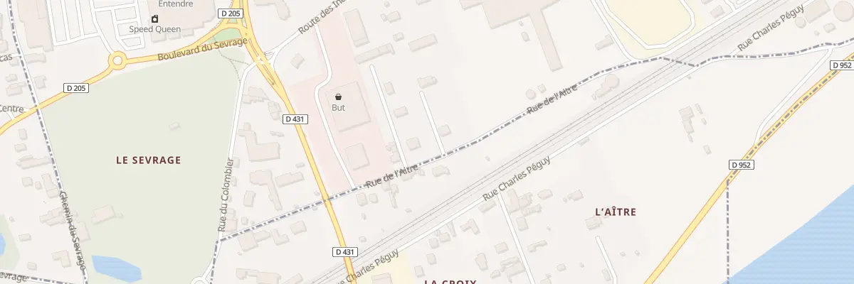 Plan du 9 Che de l’Aître à Pocé-sur-Cisse