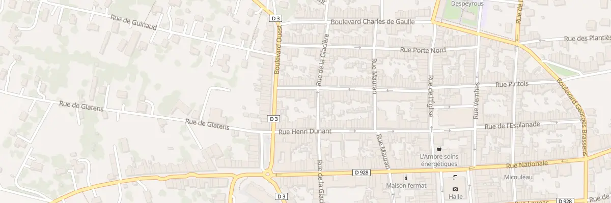 Plan du 51 Rue Camille Carrié à Beaumont-de-Lomagne