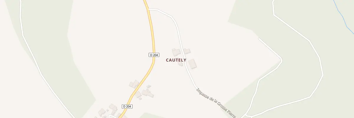 Plan du 5095 Cautely à Montrol-Sénard