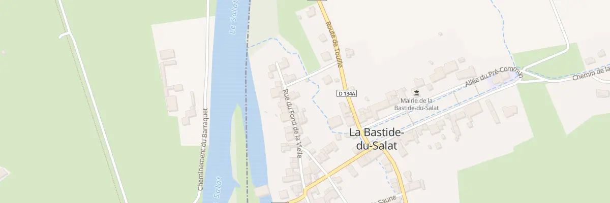 Plan du 34 Pre Commun à La Bastide-du-Salat